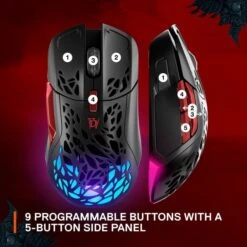 SteelSeries Aerox 5 Wireless Diablo IV Edition, Gaming-Maus -Digitu Computer Geschaft SteelSeries Aerox 5 Wireless Diablo IV Edition Gaming Maus@@100004043 2