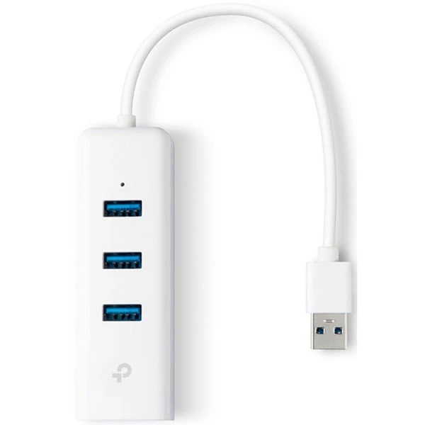 TP-Link 3-Port-USB3.0-Hub & Gigabit-Ethernet-Adapter, USB-Hub