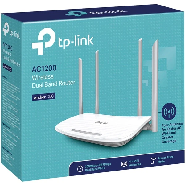 TP-Link Archer C50 V6, Router 4 TP-Link Archer C50 V6, Router – Bild 4