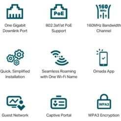 TP-Link EAP650-Wall, Access Point -Digitu Computer Geschaft TP Link EAP650 Wall Access Point@@100004389 7