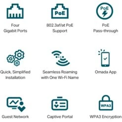 TP-Link EAP655-Wall, Access Point -Digitu Computer Geschaft TP Link EAP655 Wall Access Point@@100004404 6