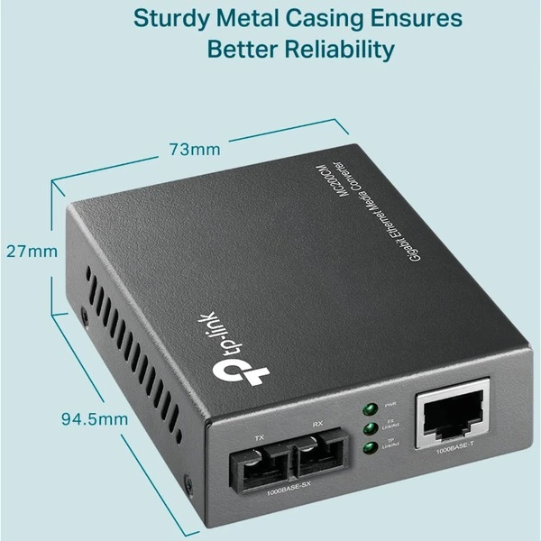 TP-Link MC200CM, Konverter 2 TP-Link MC200CM, Konverter – Bild 2