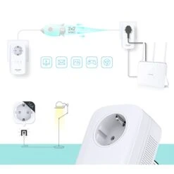 TP-Link TL-PA8010P KIT, Powerline -Digitu Computer Geschaft TP Link TL PA8010P KIT Powerline@@lp k39 5