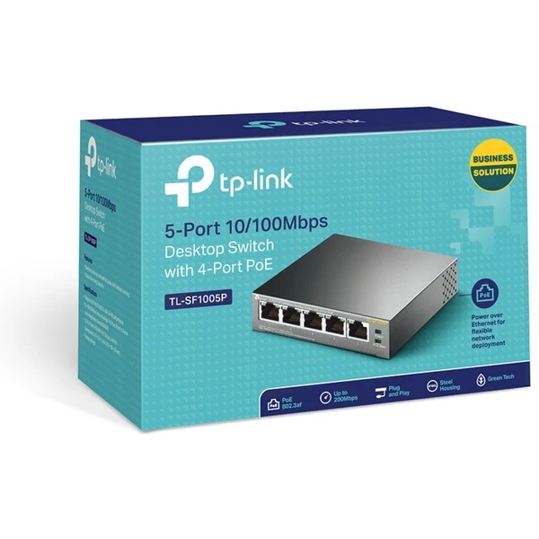 TP-Link TL-SF1005P, Switch 5 TP-Link TL-SF1005P, Switch – Bild 5