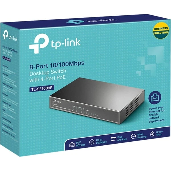 TP-Link TL-SF1008P V5.0, Switch 5 TP-Link TL-SF1008P V5.0, Switch – Bild 5