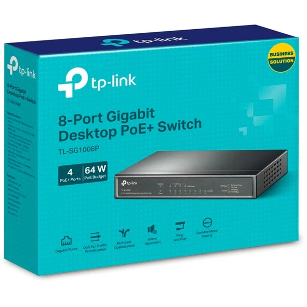 TP-Link TL-SG1008P, Switch 8 TP-Link TL-SG1008P, Switch – Bild 8