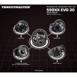 Thrustmaster F599XX EVO 30 Wheel Addon, Austausch-Lenkrad 11 Thrustmaster F599XX EVO 30 Wheel Addon, Austausch-Lenkrad -Digitu Computer Geschaft Thrustmaster F599XX EVO 30 Wheel Addon Austausch Lenkrad@@njzt8r 5