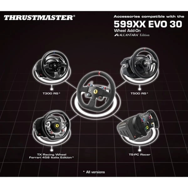 Thrustmaster F599XX EVO 30 Wheel Addon, Austausch-Lenkrad 6 Thrustmaster F599XX EVO 30 Wheel Addon, Austausch-Lenkrad – Bild 6