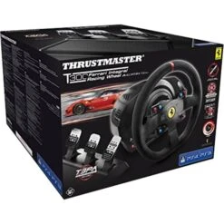 Thrustmaster T300 Ferrari Integral Racing Wheel, Lenkrad -Digitu Computer Geschaft Thrustmaster T300 Ferrari Integral Racing Wheel Lenkrad@@njzt8s 4