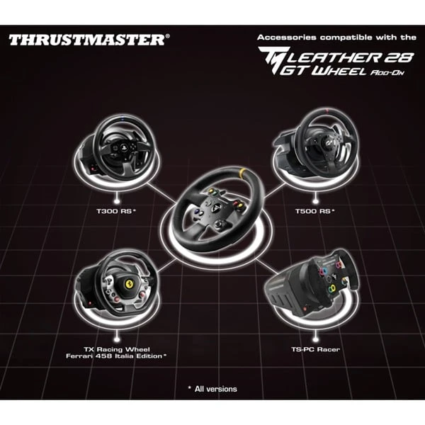 Thrustmaster TM Leder 28 GT Wheel Add-On, Austausch-Lenkrad 5 Thrustmaster TM Leder 28 GT Wheel Add-On, Austausch-Lenkrad – Bild 5