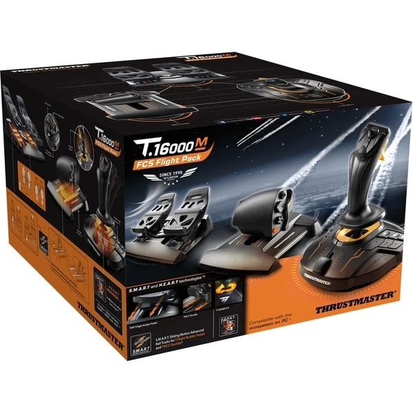 Thrustmaster T.16000M FCS Flight Pack, Hotas 3 Thrustmaster T.16000M FCS Flight Pack, Hotas – Bild 3