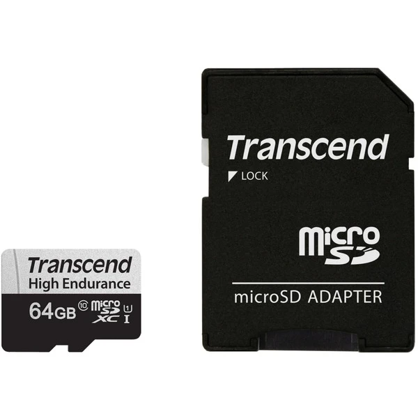 Transcend 350V 64 GB MicroSDXC, Speicherkarte 1 Transcend 350V 64 GB MicroSDXC, Speicherkarte