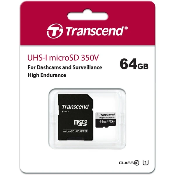 Transcend 350V 64 GB MicroSDXC, Speicherkarte 3 Transcend 350V 64 GB MicroSDXC, Speicherkarte – Bild 3