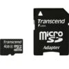 Transcend 4 GB MicroSDHC Class, Speicherkarte