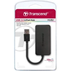Transcend 4-Port USB 3.0 Hub, USB-Hub