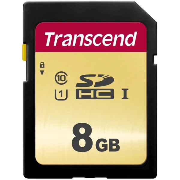Transcend 500S 8 GB SDHC, Speicherkarte 1 Transcend 500S 8 GB SDHC, Speicherkarte