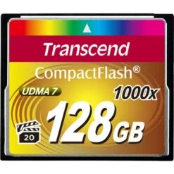 Transcend CompactFlash 1000 128 GB, Speicherkarte
