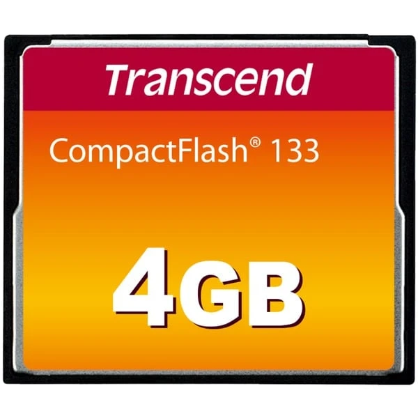 Transcend CompactFlash 133 4 GB, Speicherkarte 1 Transcend CompactFlash 133 4 GB, Speicherkarte