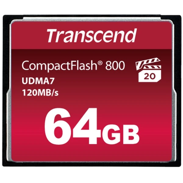 Transcend CompactFlash 800 64 GB, Speicherkarte 1 Transcend CompactFlash 800 64 GB, Speicherkarte