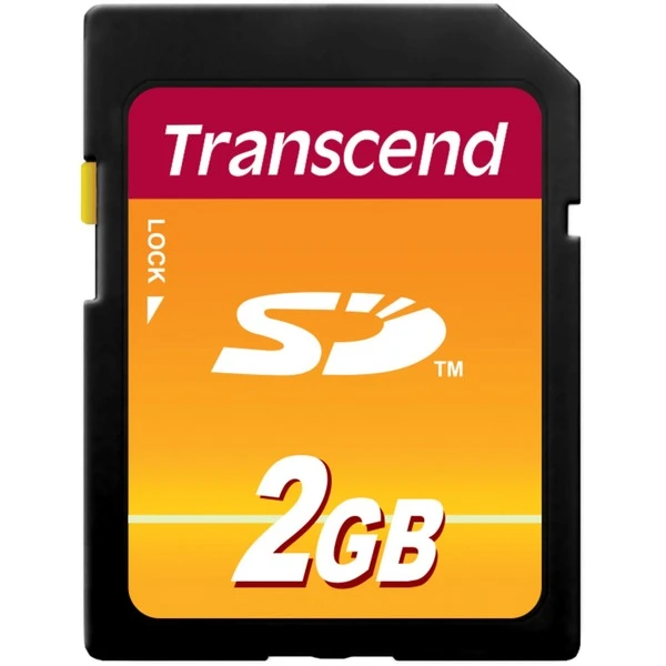 Transcend Secure Digital Card 2 GB, Speicherkarte 1 Transcend Secure Digital Card 2 GB, Speicherkarte