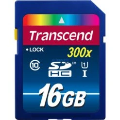 Transcend Secure Digital SDHC UHS-I 16 GB, Speicherkarte