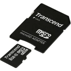 Transcend MicroSDHC Card 8 GB, Speicherkarte -Digitu Computer Geschaft Transcend microSDHC Card 8 GB Speicherkarte@@imdt3e 2