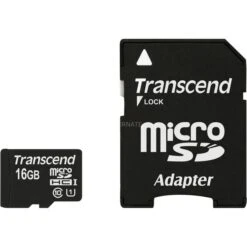 Transcend MicroSDHC Card UHS-I 16 GB, Speicherkarte