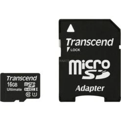 Transcend MicroSDHC Card UHS-I Ultra 16 GB, Speicherkarte
