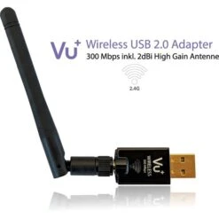 VU+ 300 Mbps Wireless USB Adapter, WLAN-Adapter -Digitu Computer Geschaft VU 300 Mbps Wireless USB Adapter WLAN Adapter@@xrzr0o 2