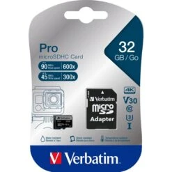 Verbatim Pro 32GB MicroSDHC, Speicherkarte -Digitu Computer Geschaft Verbatim Pro 32GB microSDHC Speicherkarte@@1218919 2