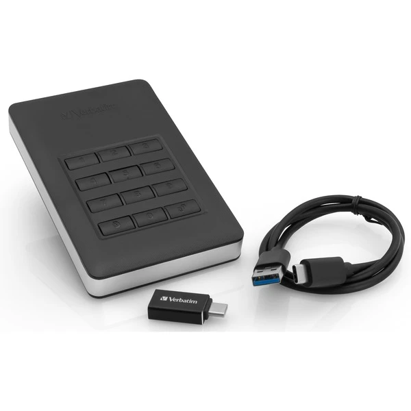 Verbatim Store 'n' Go Secure 1 TB, Externe Festplatte 8 Verbatim Store 'n' Go Secure 1 TB, Externe Festplatte – Bild 8