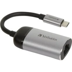 Verbatim USB 3.2 Gen 1 Adapter, USB-C Stecker > RJ-45 Buchse