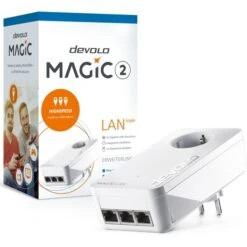 Devolo Magic 2 LAN Triple + Single, Powerline -Digitu Computer Geschaft devolo Magic 2 LAN triple Single Powerline@@lp e2214 2
