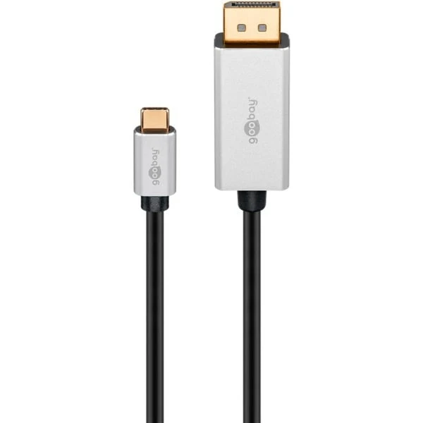 Goobay Adapterkabel USB-C 4.0 > DisplayPort 1 Goobay Adapterkabel USB-C 4.0 > DisplayPort