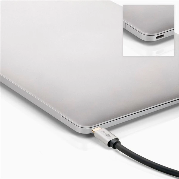 Goobay Adapterkabel USB-C 4.0 > DisplayPort 3 Goobay Adapterkabel USB-C 4.0 > DisplayPort – Bild 3