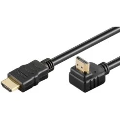 Goobay High-Speed-HDMI 90°-Kabel Mit Ethernet