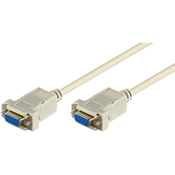 Goobay Nullmodemkabel Seriell 9-Pin > 9-Pin 1 Goobay Nullmodemkabel Seriell 9-Pin > 9-Pin
