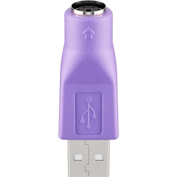Goobay USB 2.0 Adapter, USB-A Stecker > PS/2 Buchse 1 Goobay USB 2.0 Adapter, USB-A Stecker > PS/2 Buchse