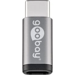 Goobay USB 2.0 Adapter, USB-C Stecker > Micro-USB Buchse