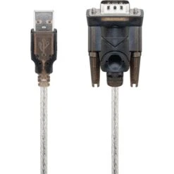 Goobay USB 2.0 Adapterkabel, USB-A Stecker > Seriell RS-232 Stecker