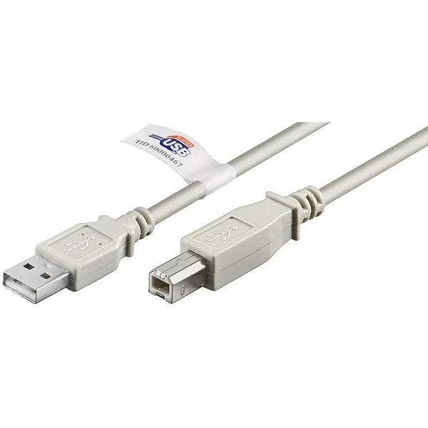 Goobay USB 2.0 Kabel, USB-A Stecker > USB-B Stecker 2 Goobay USB 2.0 Kabel, USB-A Stecker > USB-B Stecker – Bild 2