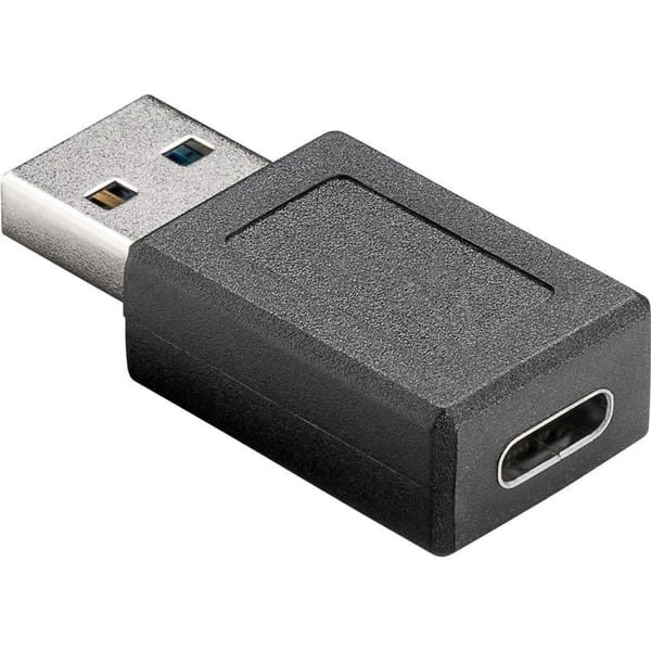 Goobay USB 3.2 Gen 1 Adapter, USB-A Stecker > USB-C Buchse