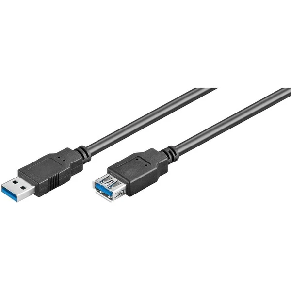 Goobay USB 3.2 Gen 1 Verlängerungskabel, USB-A Stecker > USB-A Buchse