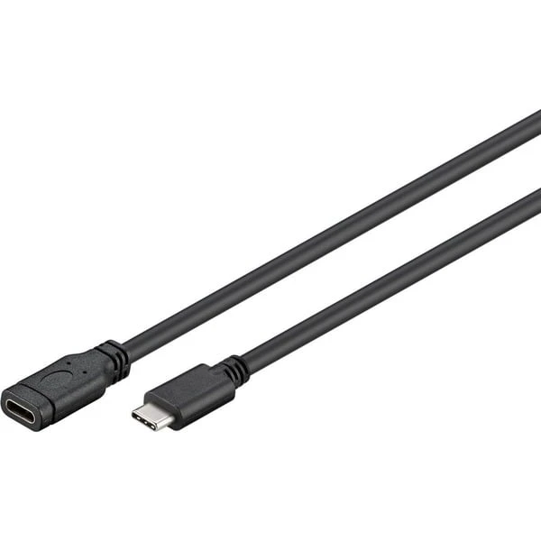 Goobay USB 3.2 Gen 1 Verlängerungskabel, USB-C Stecker > USB-C Buchse