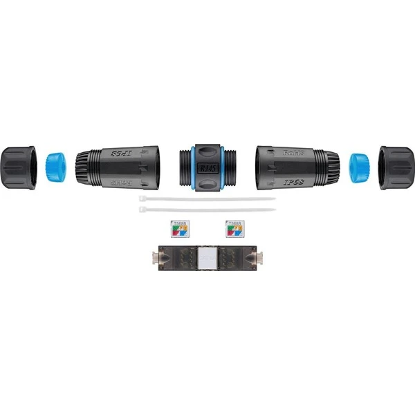 Goobay Verbinder Für Netzwerkkabel Cat.6a UTP Werkzeugfrei, Kupplung – Bild 4